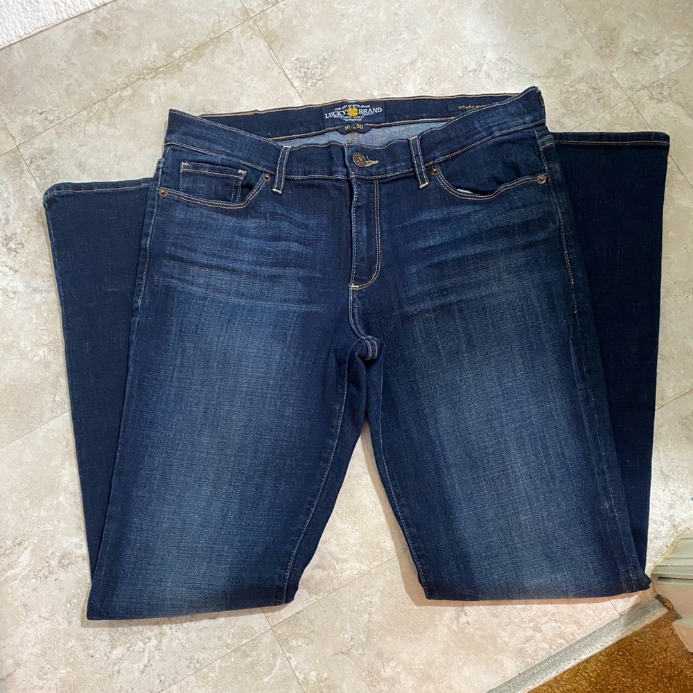 Lucky Brand Sweet Boot Jeans.  Size: 10/30 R. Like new condition.